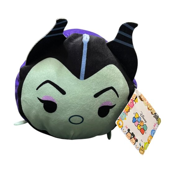 Disney Maleficent Tsum Tsum Plush NWT 7" New Stuffed Animal Toy - Picture 1 of 11
